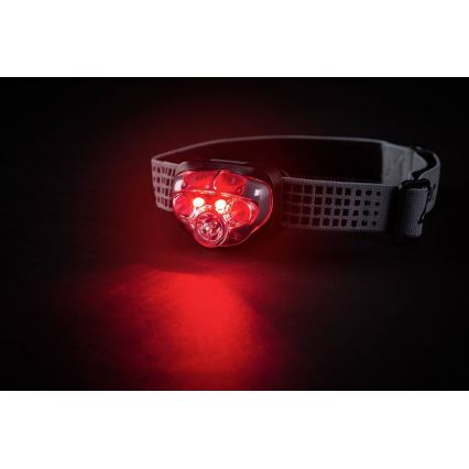 Energizer - Lampe frontale avec lumière rouge LED/3xAAA IPX4