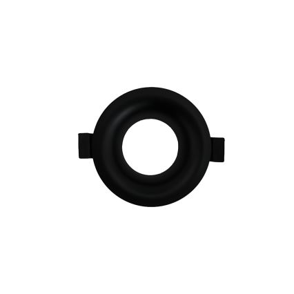 Enjoliveur pour luminaire encastré GU10 Ø 8,6 cm, noir