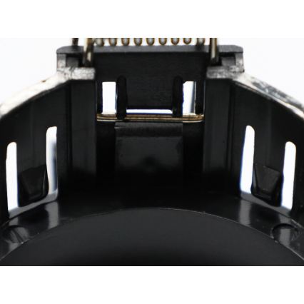 Enjoliveur pour luminaire encastré GU10 Ø 8,6 cm, noir