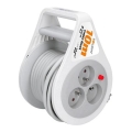 Enrouleur de câble avec 3 prises, 10 m