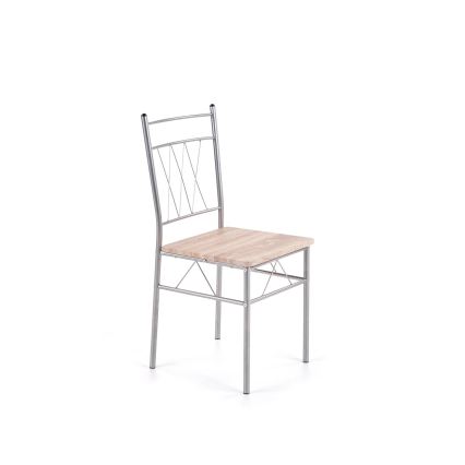 Ensemble balcon LANCE 82x50 cm métal/chêne Sonoma