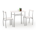 Ensemble de balcon LANCE métal/blanc