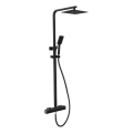 Ensemble de douche avec mitigeur thermostatique NAESBY, laiton poli
