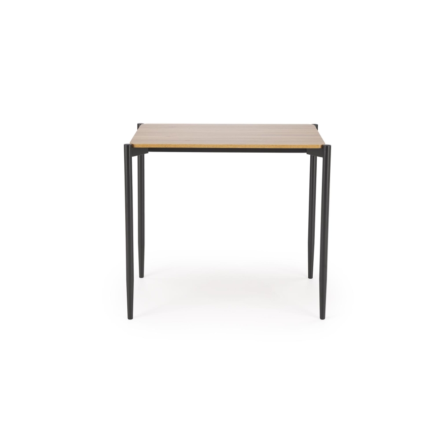 Ensemble de repas NANDO 84x54 cm gris/marron/noir