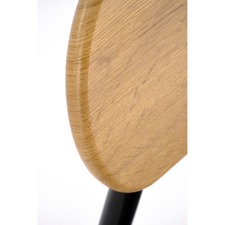 Ensemble de repas NANDO 84x54 cm gris/marron/noir