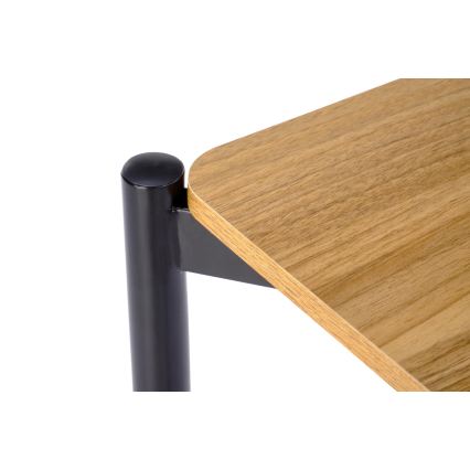Ensemble de repas NANDO 84x54 cm gris/marron/noir
