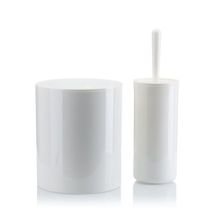 Ensemble de salle de bain CARMEN 5 pce blanc