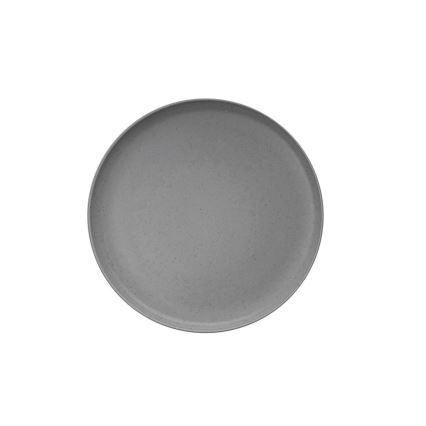 Ensemble de vaisselle 12 pièces gris en porcelaine