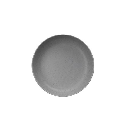 Ensemble de vaisselle 12 pièces gris en porcelaine