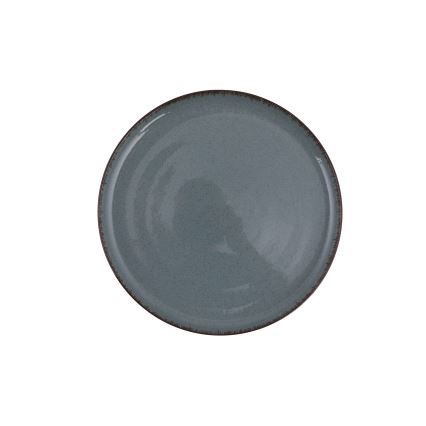 Ensemble de vaisselle 18 pièces bleu/porcelaine