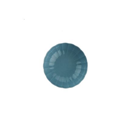Ensemble de vaisselle 18 pièces en porcelaine, coloris bleu