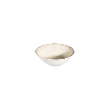 Ensemble de vaisselle 24 pièces en porcelaine, bleu et beige