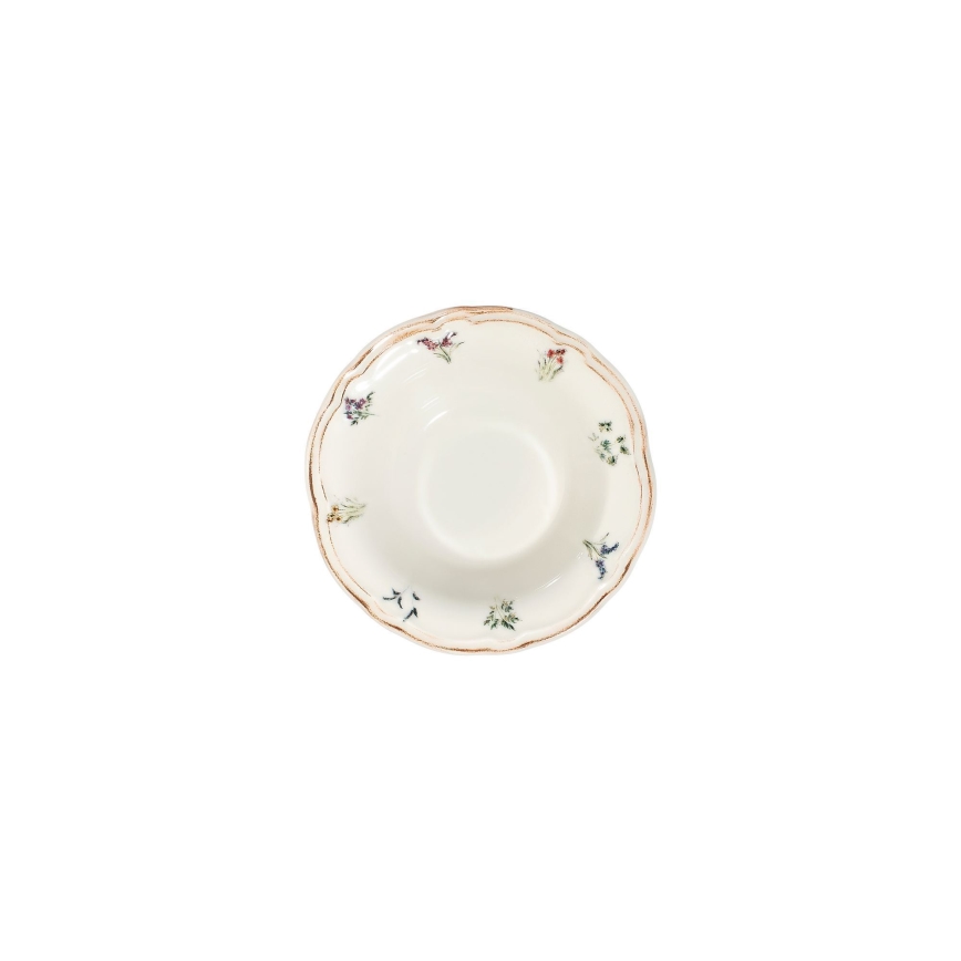 Ensemble de vaisselle 24 pièces en porcelaine multicolore