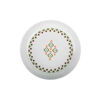 Ensemble de vaisselle 24 pièces multicolore/porcelaine