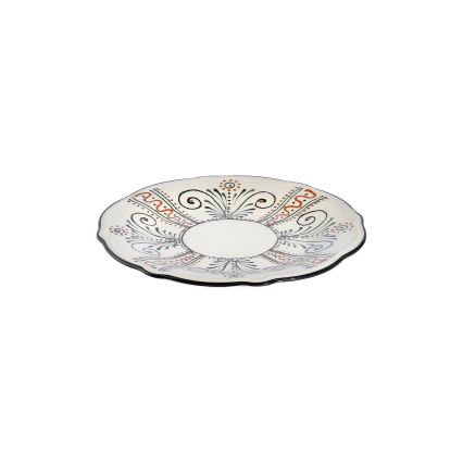 Ensemble de vaisselle 24 pièces multicolore/porcelaine