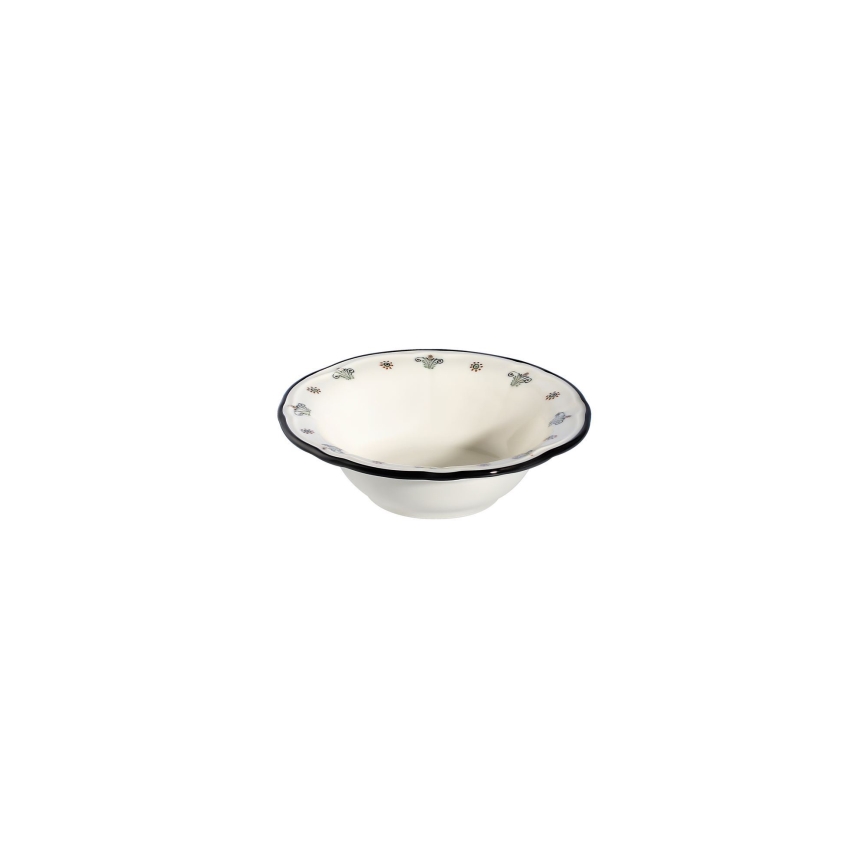 Ensemble de vaisselle 24 pièces multicolore/porcelaine
