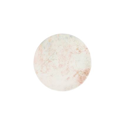Ensemble de vaisselle 24 pièces, rose/beige, en porcelaine