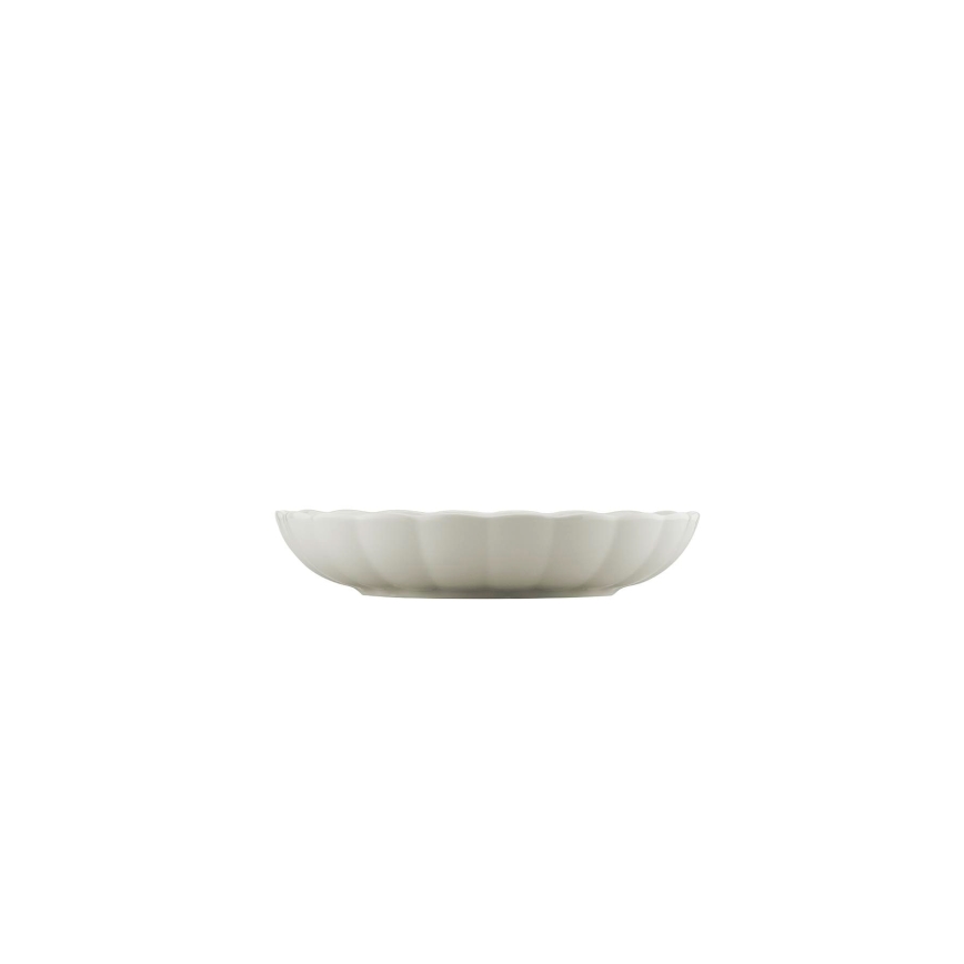 Ensemble de vaisselle 27 pièces, blanc en porcelaine