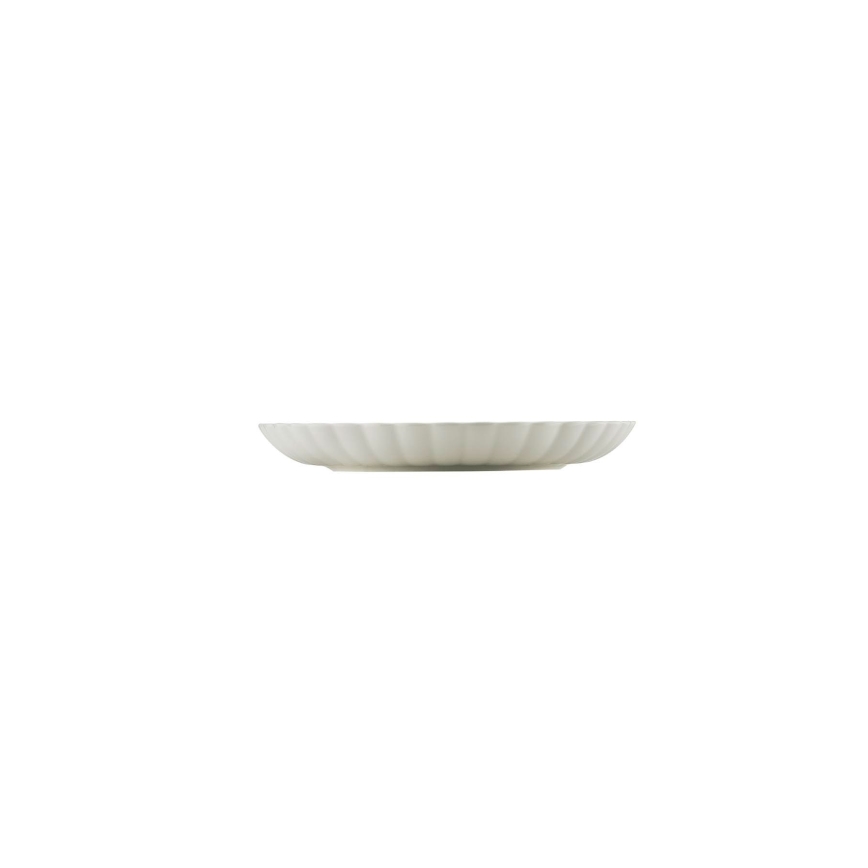 Ensemble de vaisselle 27 pièces, blanc en porcelaine