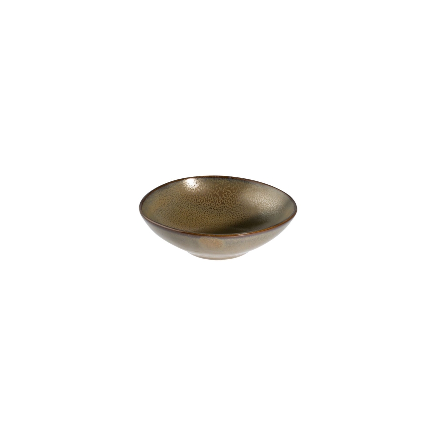 Ensemble de vaisselle 27 pièces en porcelaine, blanc/marron