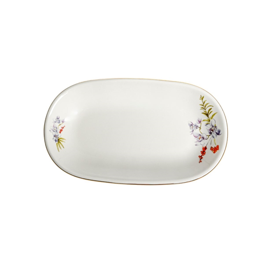 Ensemble de vaisselle 29 pièces multicolore en porcelaine