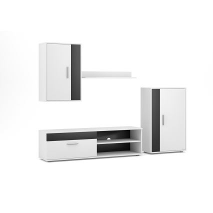 Ensemble mural BRICK blanc/noir