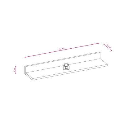 Ensemble mural BRICK blanc/noir