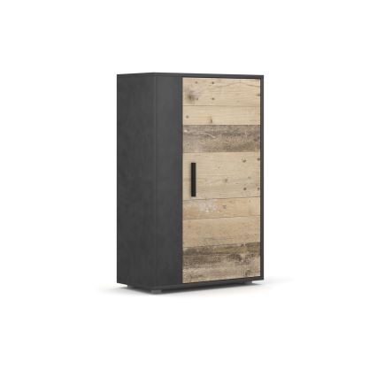 Ensemble mural BRICK marron/noir