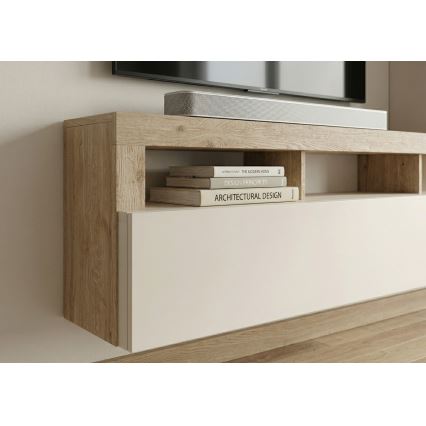 Ensemble mural LENOR cachemire/marron