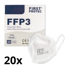 Équipement de protection - Masque FFP3 NR CE 0370 20pcs