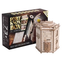 EscapeWelt - Puzzle 3D mécanique en bois Fort Knox Pro