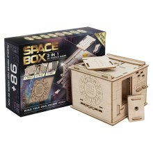 EscapeWelt - Puzzle 3D mécanique en bois Space box