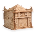 EscapeWelt - Puzzle en bois Maison du dragon