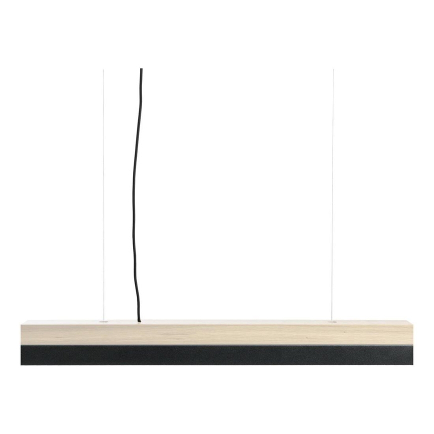 Esyst - Suspension filaire LED APOLLO LED/60W/230V CRI 95 frêne/anthracite