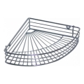 Étagère d'angle pour douche 22,7x31,5 cm chrome brillant