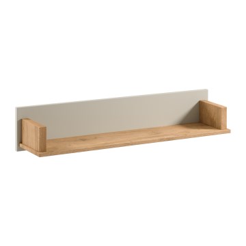 Étagère MENTA 110x20x21 cm chêne wotan/gris