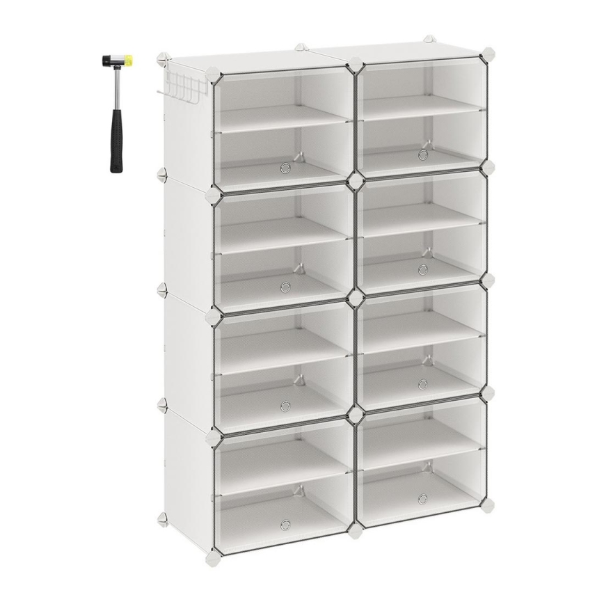 Étagère modulaire à compartiments BOXIFY, blanche