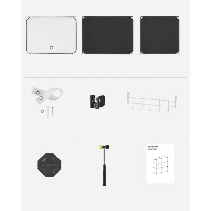 Étagère modulaire à compartiments BOXIFY, noire