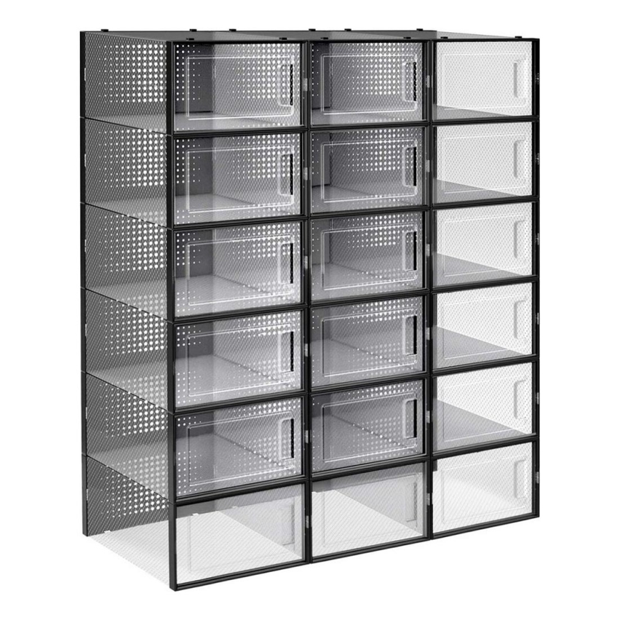 Étagère modulaire à compartiments BOXIFY noire