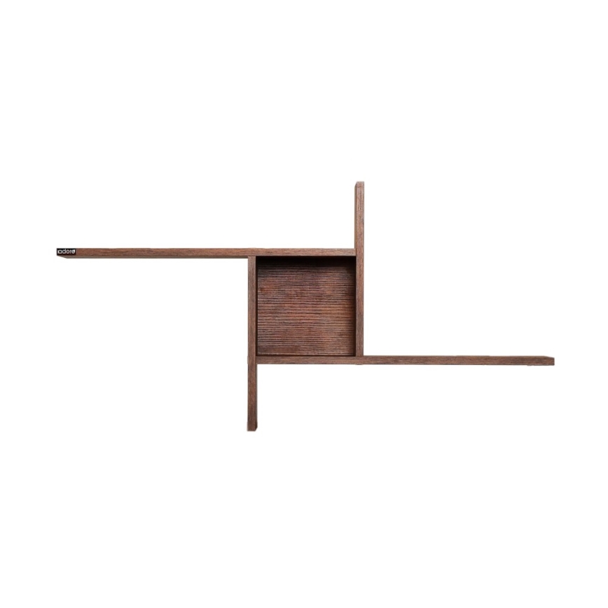 Étagère murale 50x100 cm marron