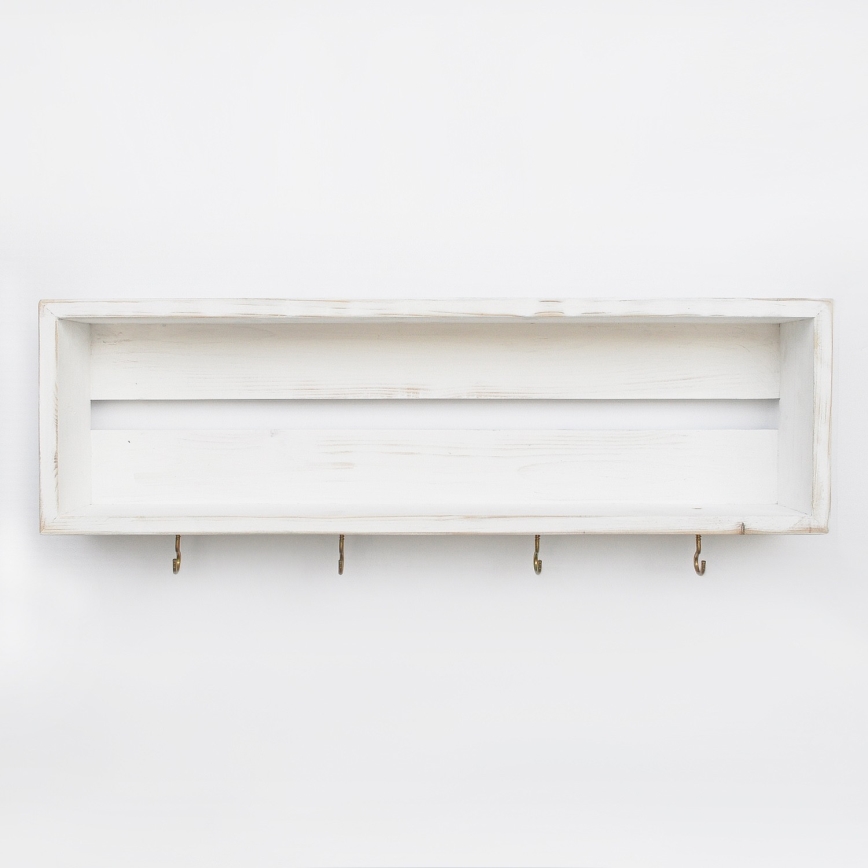 Étagère murale de cuisine 21x70 cm blanc épicea