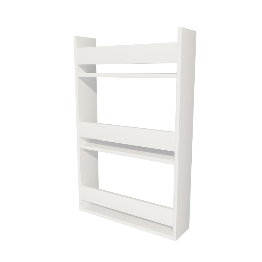 Étagère murale LEON 90x53,6 cm blanche