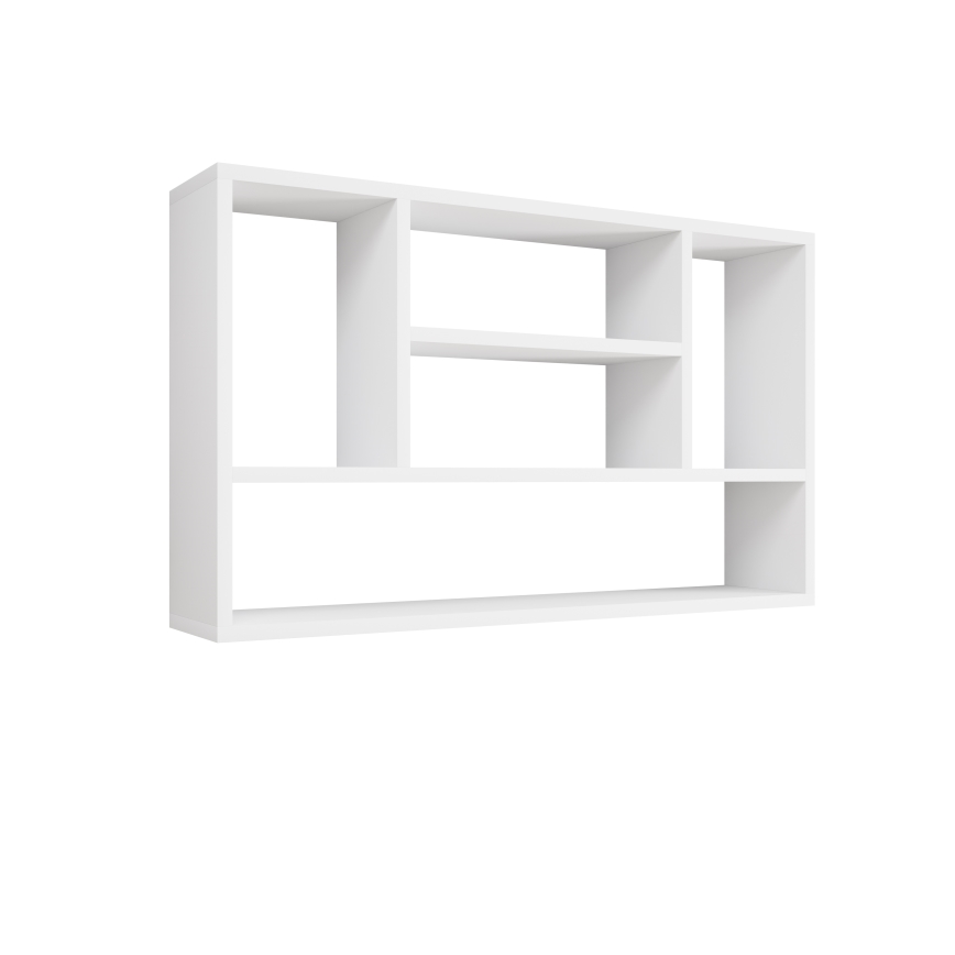 Étagère murale PAPIKO 100x60x20 cm blanche