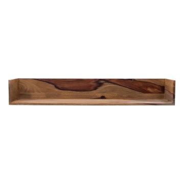 Étagère murale RAMI 22x100 cm bois massif/palissandre