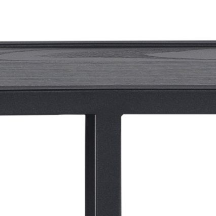 Étagère murale SARON 77x77 cm noire