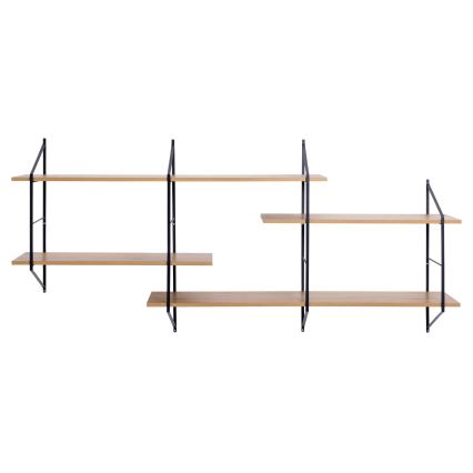Étagère murale TOCO 191 x 79 cm chêne