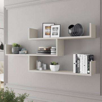Étagère murale TRIO 55 x 119 cm, coloris cachemire
