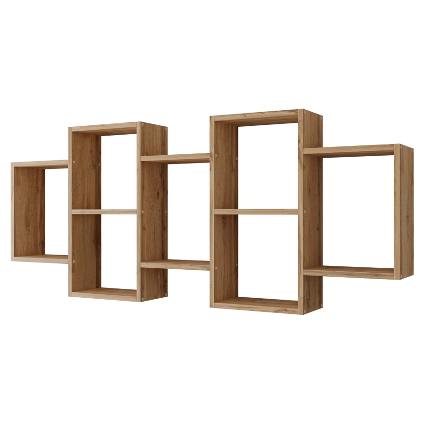 Étagère murale TRIO 65x161 cm chêne Wotan