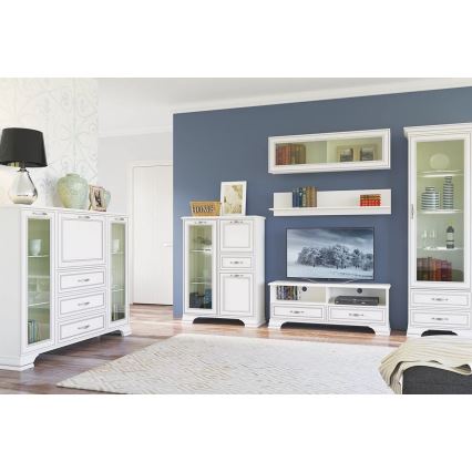 Étagère murale VETICA 26,5x90 cm crème