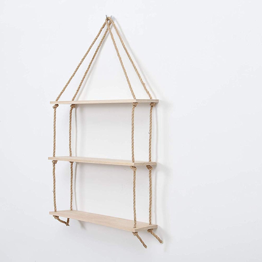 Étagère suspendue 110x60 cm épicea beige